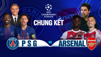 Paris Saint-Germain vs Arsenal Chung kết UEFA Champions League 2026