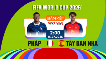 Pháp vs Tây Ban Nha Bán kết FIFA World Cup 2026