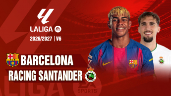 Barcelona vs Racing Santander Vòng 6 Laliga 2026/27