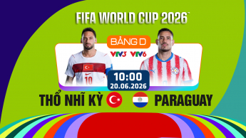 Thổ Nhĩ Kỳ vs Paraguay Bảng D FIFA World Cup 2026