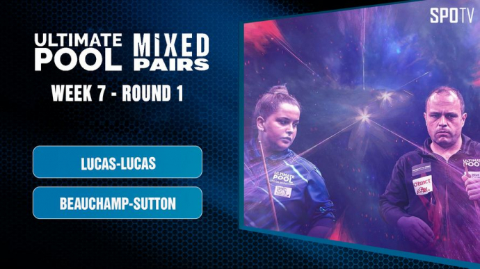 Lucas-Lucas vs Beauchamp-Sutton - Pool Ultimate Mixed Cup 2024 Tuần 7