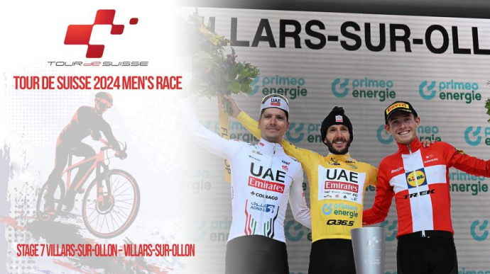 Stage 7 Tour de Suisse 2024 Mens Race