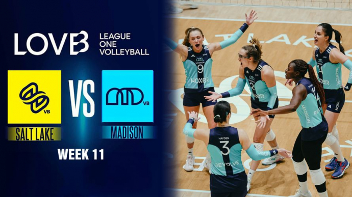 Salt Lake vs Madison Tuần 11 - Giải bóng chuyền nữ nhà nghề Mỹ LOVB 2025 