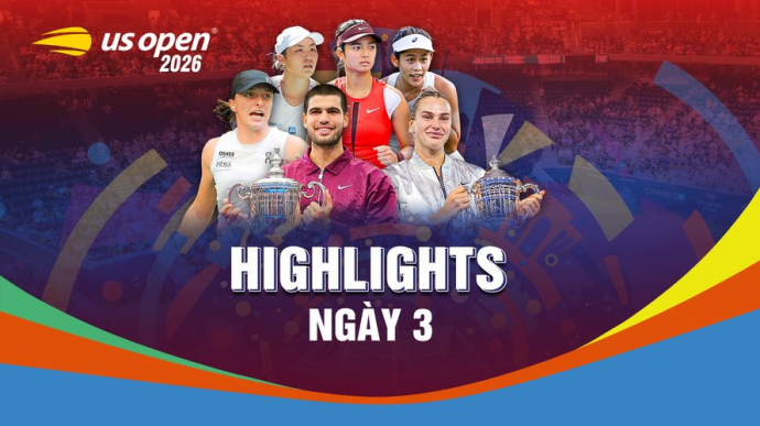 US Open Tennis Championships 2026 Highlights Ngày 3