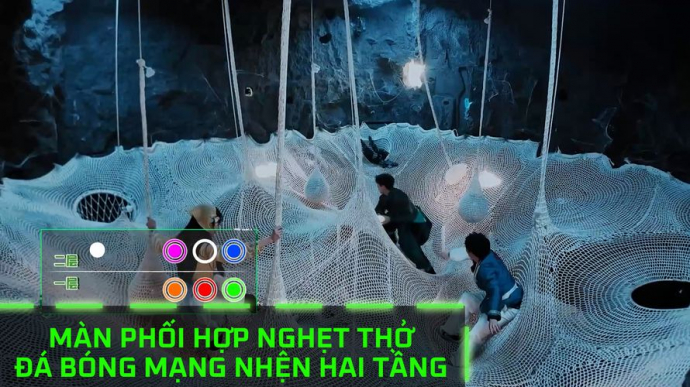 Màn Phối Hợp Nghẹt Thở Đá Bóng Mạng Nhện Hai Tầng