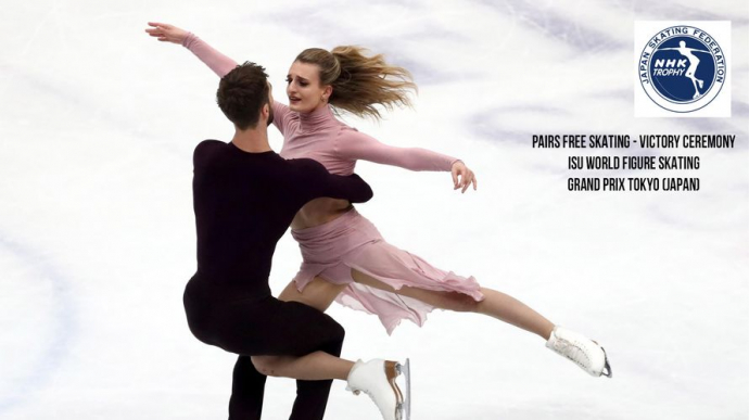 Pairs Free Skating +Victory Ceremony, ISU World Figure Skating Grand Prix Tokyo (JAPAN)