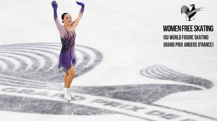 Women Free Skating,  ISU World Figure Skating Grand Prix Angers (FRANCE)