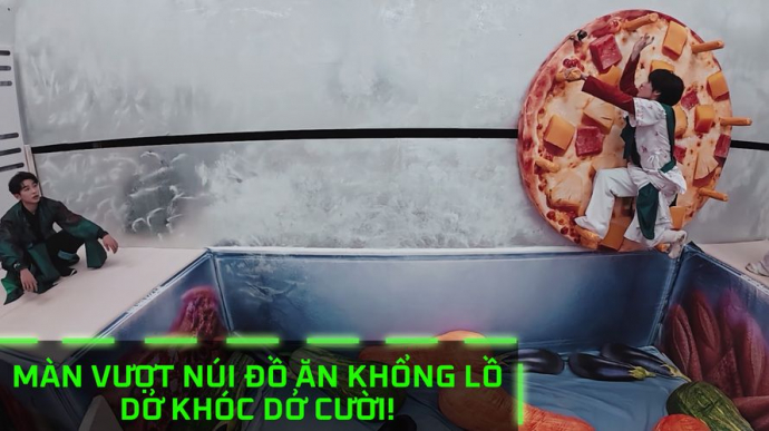 Màn Vượt Núi Đồ Ăn Khổng Lồ Dở Khóc Dở Cười
