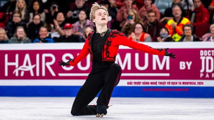 Giải trượt băng nghệ thuật vô địch Thế giới MONTREAL 2024 Các nội dung ngắn cá nhân nam - Phần 1
