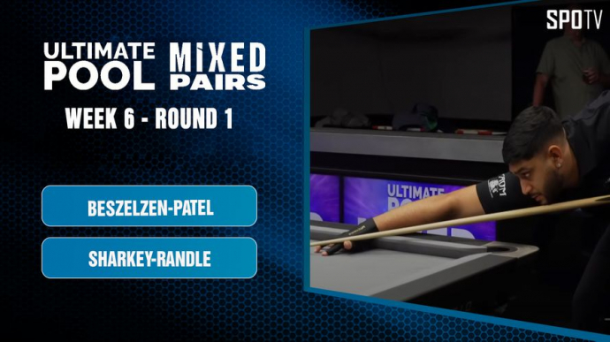 Beszelzen-Patel vs Sharkey-Randle - Pool Ultimate Mixed Cup 2024 Tuần 6