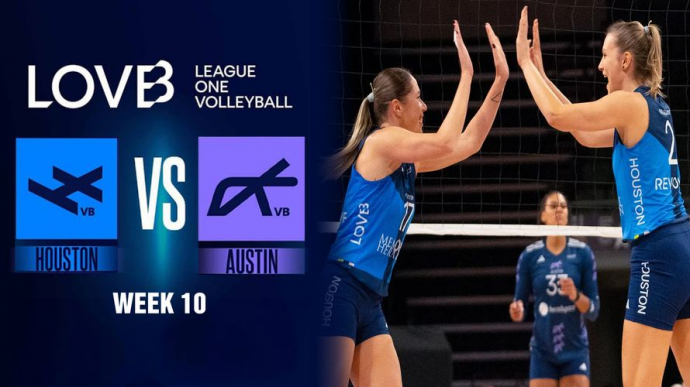 Austin vs Houston Tuần 10 - Giải bóng chuyền nữ nhà nghề Mỹ LOVB 2025 