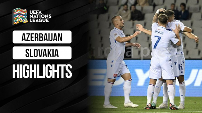 Azerbaijan vs Slovakia - UEFA Nations League 2024/25