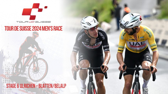 Stage 6 Tour de Suisse 2024 Mens Race