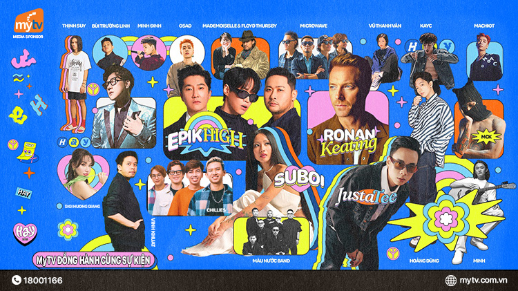 TRUYỀN HÌNH MyTV ĐỒNG HÀNH CÙNG LỄ HỘI ÂM NHẠC HAY FEST 2023